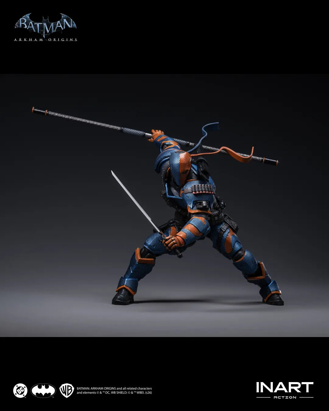 DEATHSTROKE BATMAN ARKHAM ORIGINS 1/12 18 CM INART