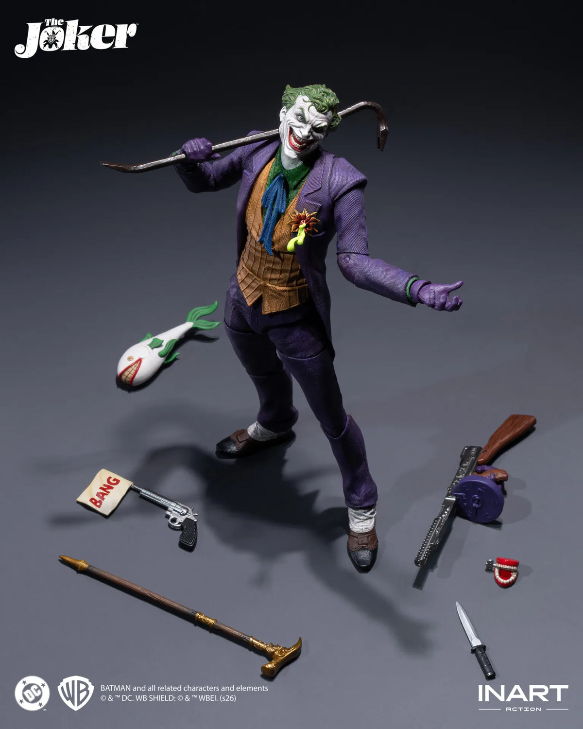 THE JOKER DC COMICS 1/12 17 CM INART