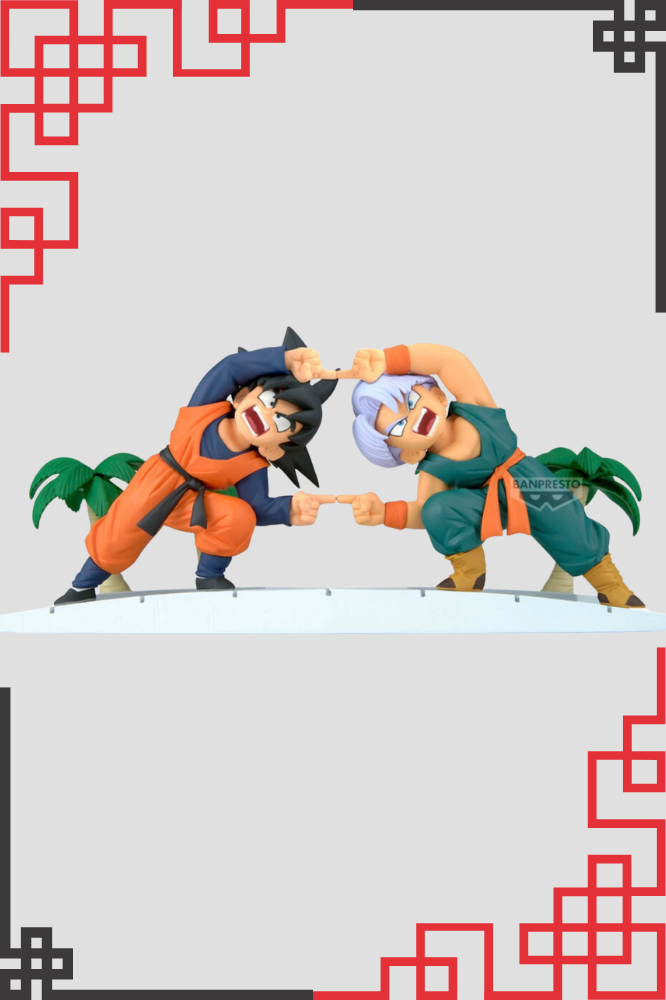 SON GOTEN Y TRUNKS – FIGURA HISTORY BOX 7 CM (BANPRESTO – DRAGON BALL Z)