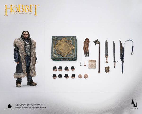 THORIN OAKENSHIELD FIGURA 1/6 INART THE HOBBIT 30CM