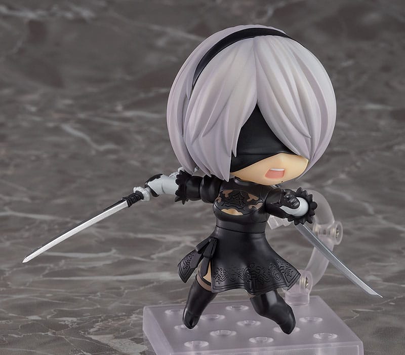 2B Nendoroid NieR:Automata con armas y base expositora