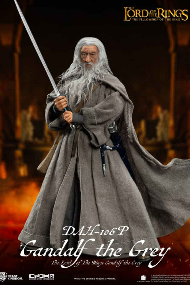 EL SEÑOR DE LOS ANILLOS FIGURA GANDALF THE GREY 21 CM – EDICIÓN LIMITADA