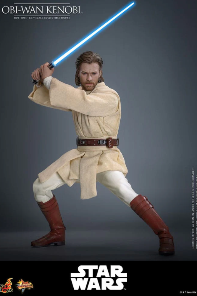 OBI-WAN KENOBI – FIGURA HOT TOYS 1/6 – STAR WARS: EL ATAQUE DE LOS CLONES