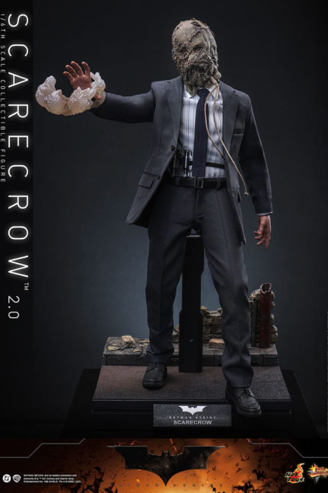 SCARECROW 2.0 – FIGURA HOT TOYS 1/6 – BATMAN BEGINS – DC COMICS