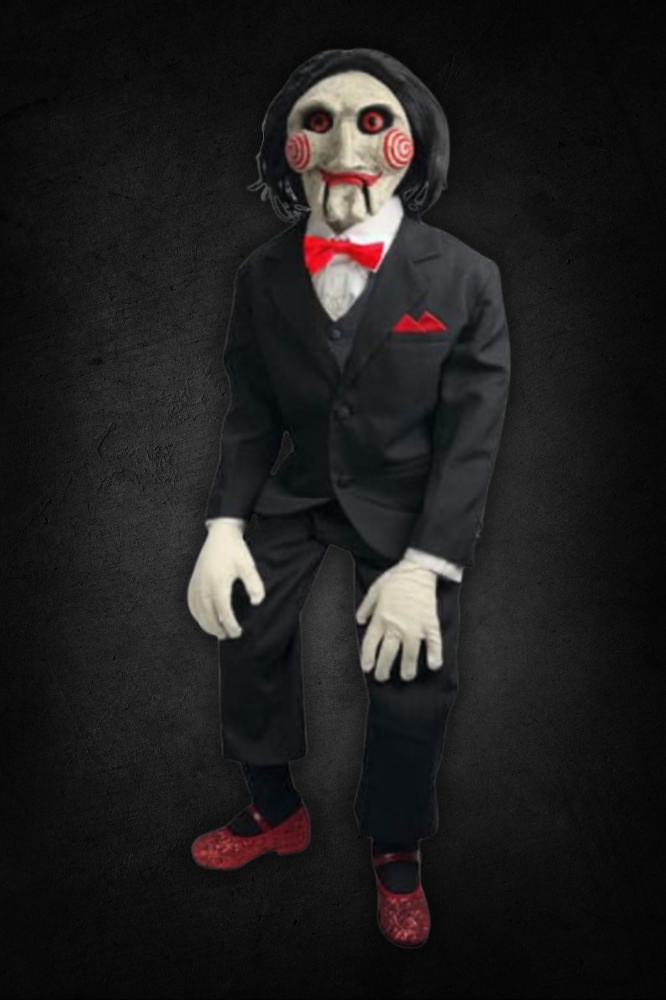 SAW – RÉPLICA 1:1 BILLY THE PUPPET 119 CM (TRICK OR TREAT STUDIOS)