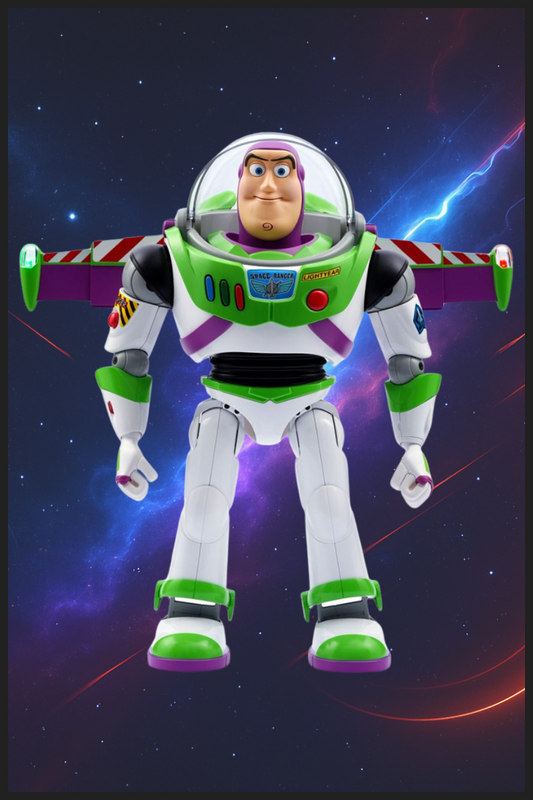 BUZZ LIGHTYEAR ROBOT INTERACTIVO 42 CM – ROBOSEN (SPACE RANGER ALPHA) INGLÉS