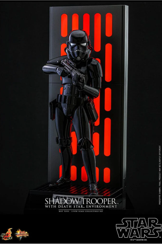 SHADOW TROOPER CON ESCENARIO DE LA ESTRELLA DE LA MUERTE – HOT TOYS FIGURA 1/6 STAR WARS