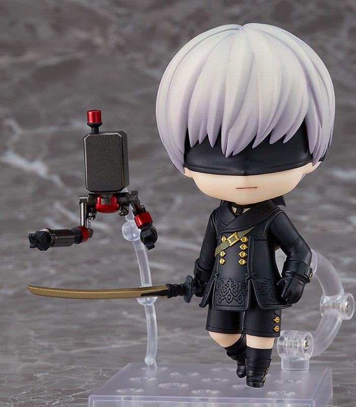 9S Nendoroid NieR:Automata con espada y Pod