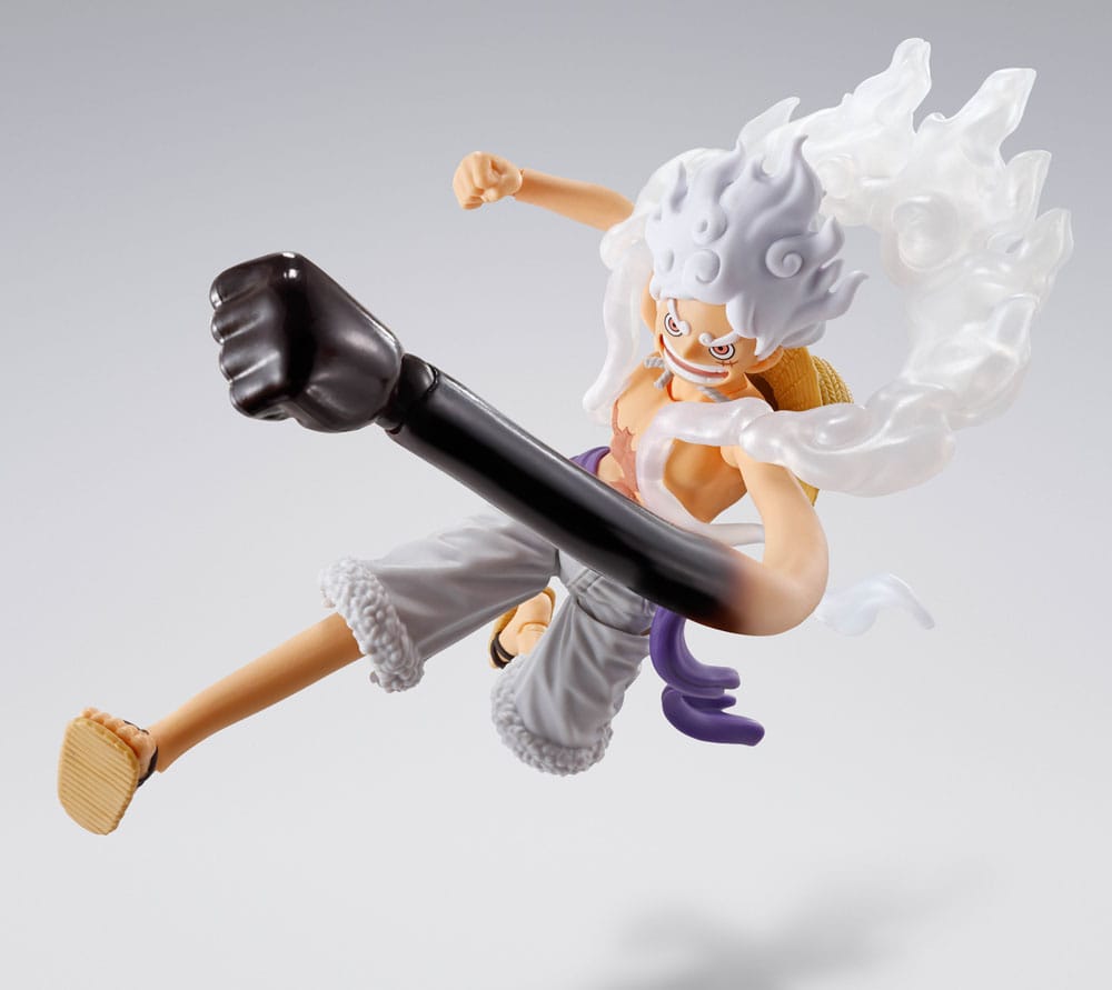 Accesorios incluidos en la figura Luffy Gear 5 S.H.Figuarts – One Piece