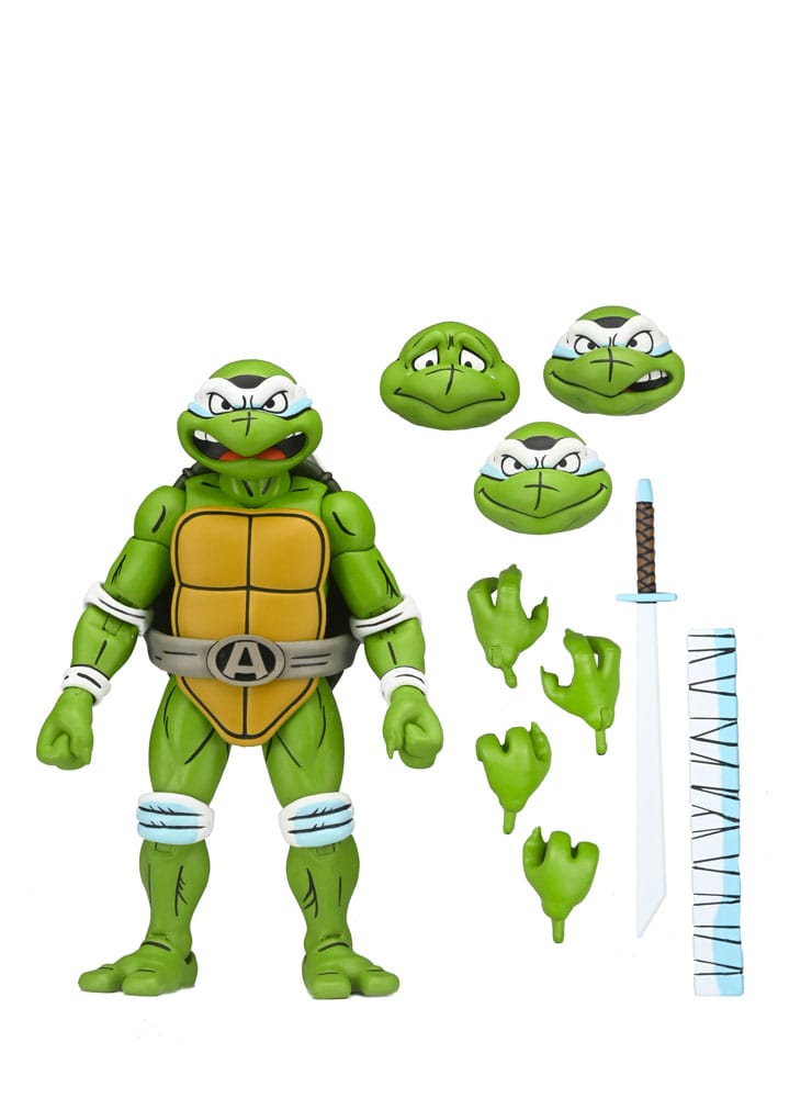 Accesorios y expresiones intercambiables de April NECA TMNT