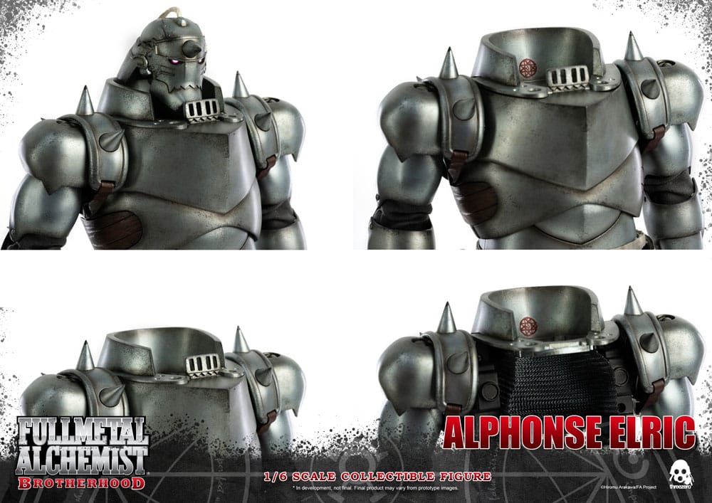 Accesorios incluidos con la figura Alphonse Elric – Fullmetal Alchemist