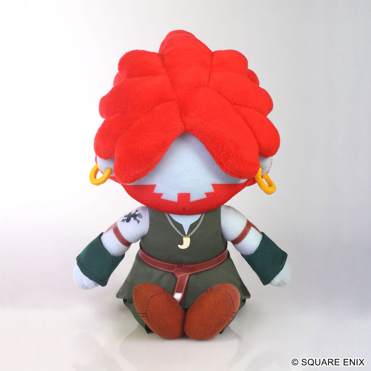 Peluche Amarant Coral Final Fantasy IX 21 cm – Presentación en embalaje seguro para coleccionistas.
