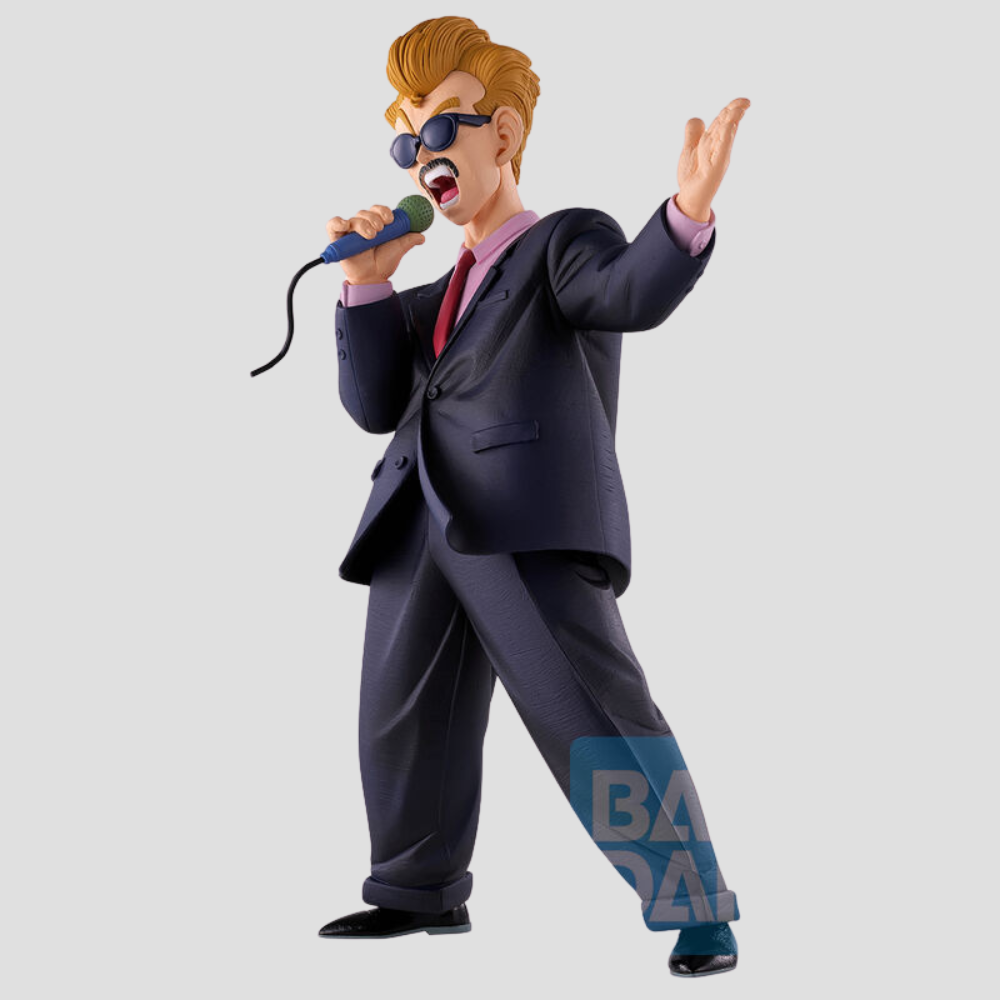 Figura oficial Ichibansho del comentarista de los torneos de artes marciales.