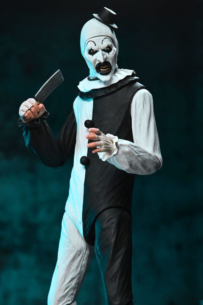 Figura de Art the Clown con accesorios – versión Ultimate NECA