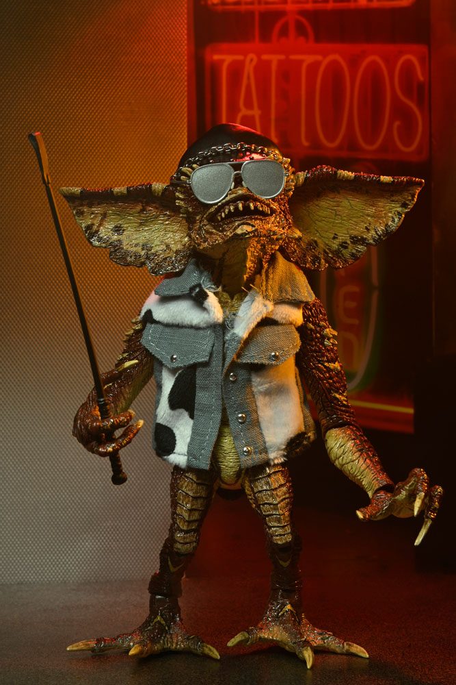 PACK 2 FIGURAS GREMLINS 2 NECA – TATTOO PARLOR (18 CM)