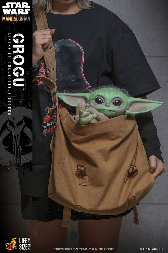 Figura premium Grogu (Baby Yoda) con expresión realista – The Mandalorian