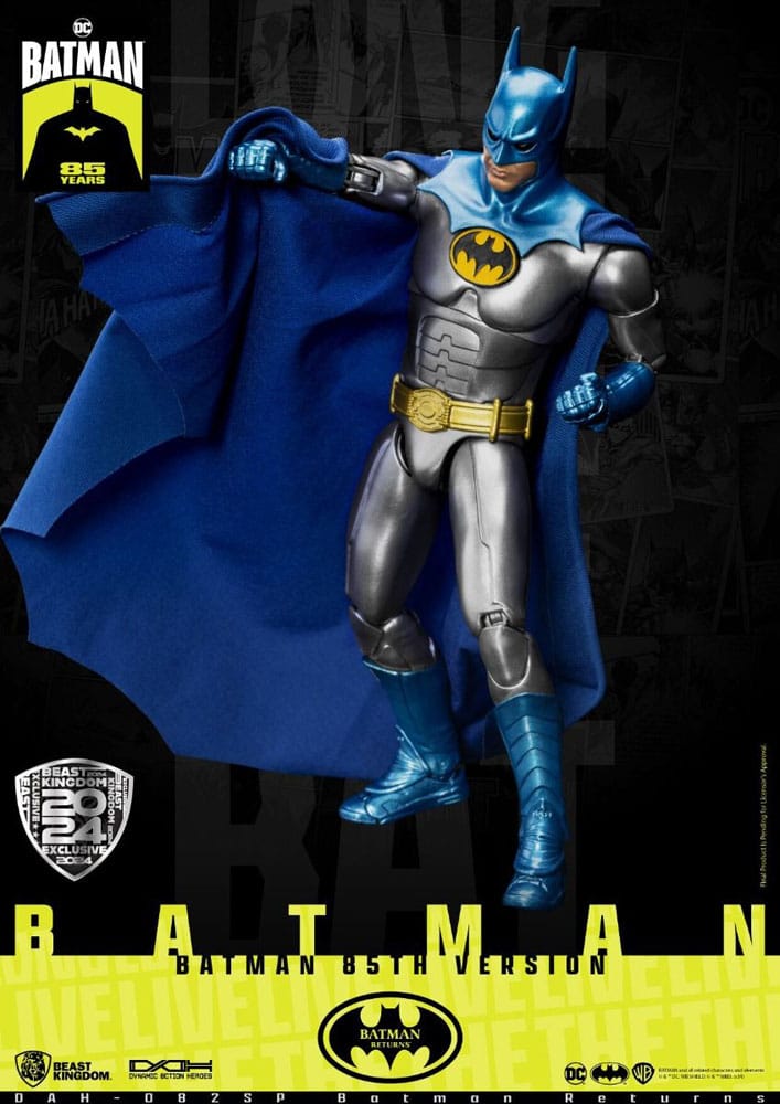 Figura coleccionista Batman 85 aniversario Beast Kingdom Dynamic 8ction Heroes 21 cm