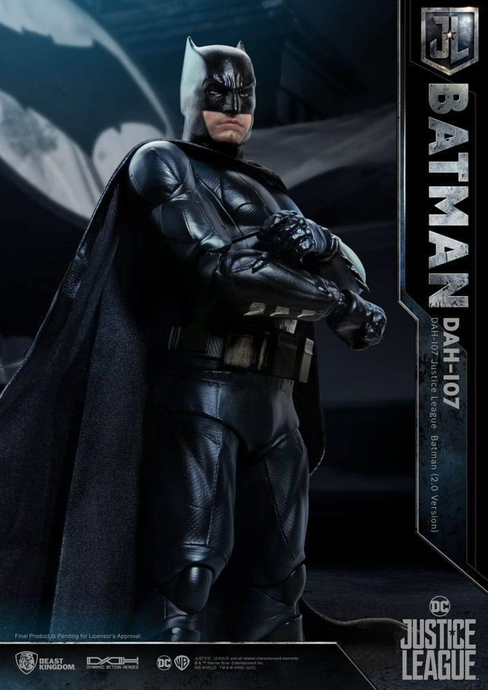Batman versión Ben Affleck con diseño táctico – figura DC Comics Beast Kingdom