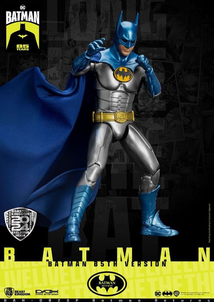 Figura Batman Returns 85th Version edición limitada 21 cm Beast Kingdom Dynamic 8ction Heroes