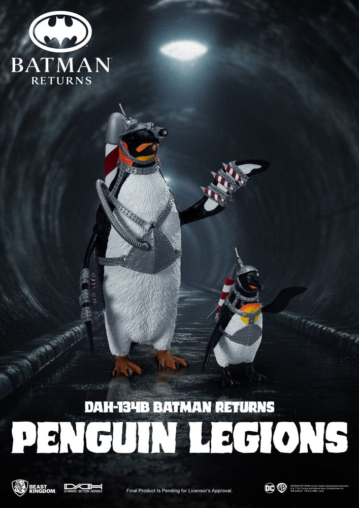 Pack Penguin Legions de Batman Returns con 2 figuras articuladas – Beast Kingdom