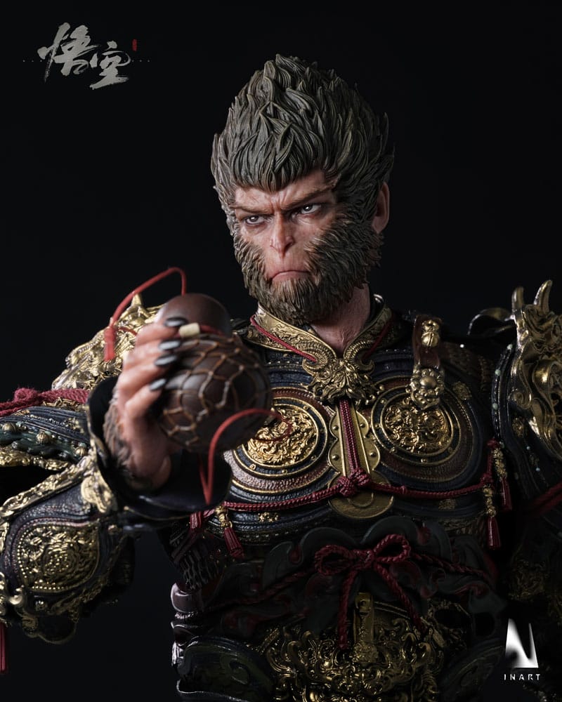 Accesorios y detalles de la figura Wukong Great Sage – Black Myth – escala 1/6.