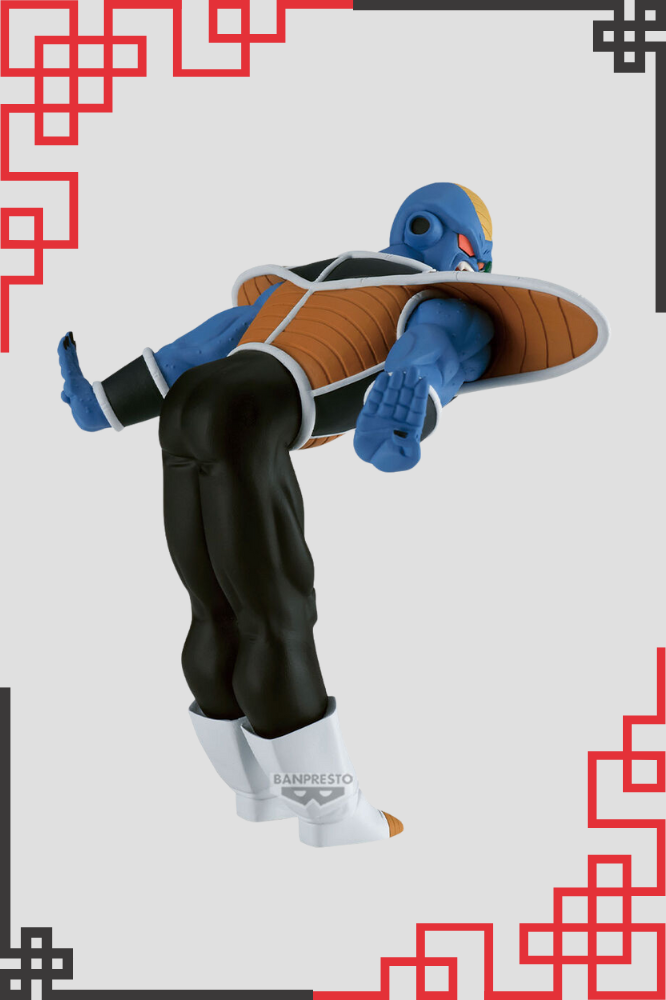 Figura Solid Edge Works de Burter – Vista frontal en pose de velocidad