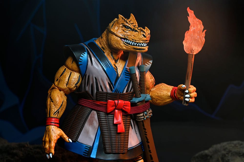 Figura coleccionable Chote NECA 18 cm inspirada en Mirage Comics Tortugas Ninja.