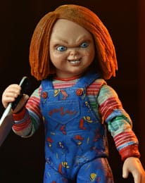 Figura articulada Chucky de la serie TV con expresión amenazante – NECA.