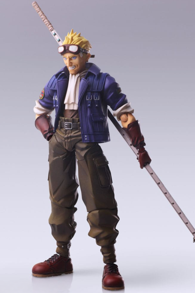 Figura articulada Cid Highwind Final Fantasy VII Bring Arts 15 cm Square Enix.