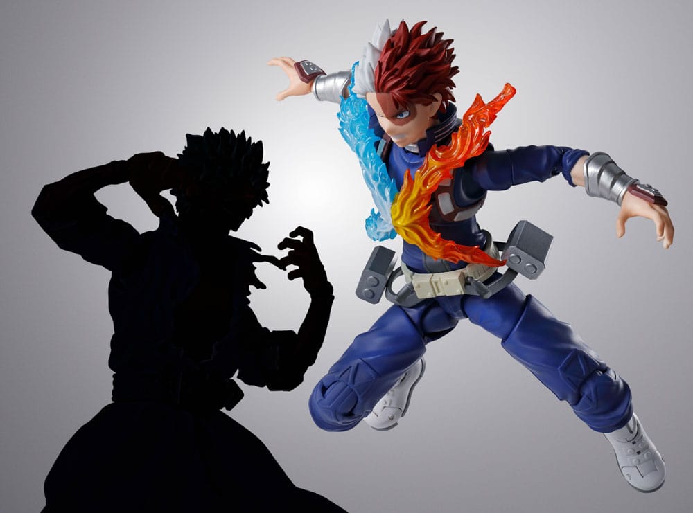Figura Dabi con accesorios incluidos: rostros, manos intercambiables y efectos de fuego azul.