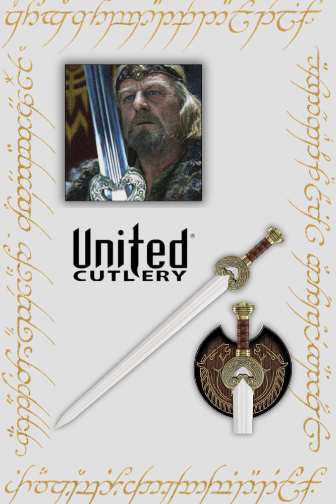 Espada de Théoden Herugrim réplica oficial 1/1 United Cutlery El Señor de los Anillos