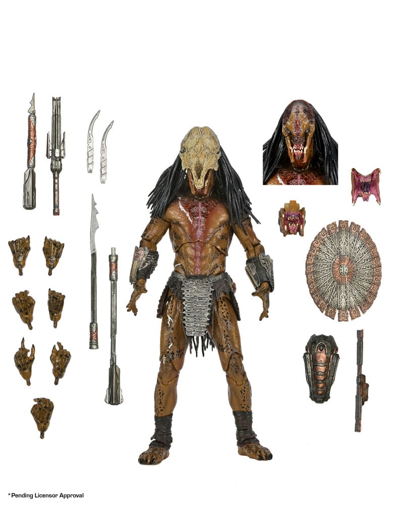 Feral Predator Prey NECA con accesorios
