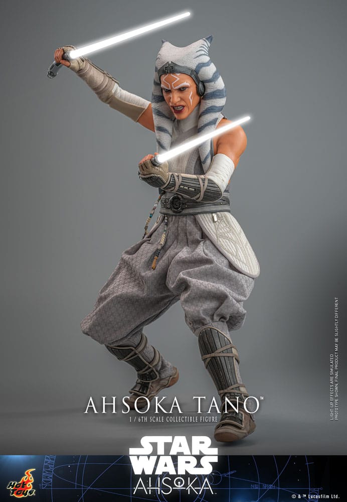 Figura articulada de Ahsoka Tano Star Wars coleccionista.