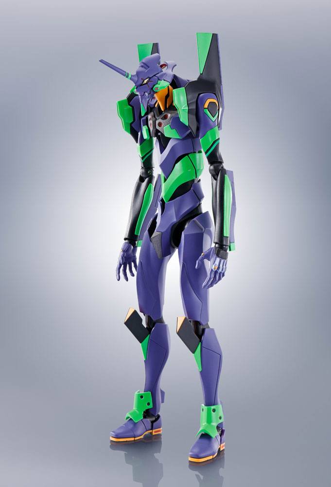 Detalle trasero de la figura EVA-01 Robot Spirits