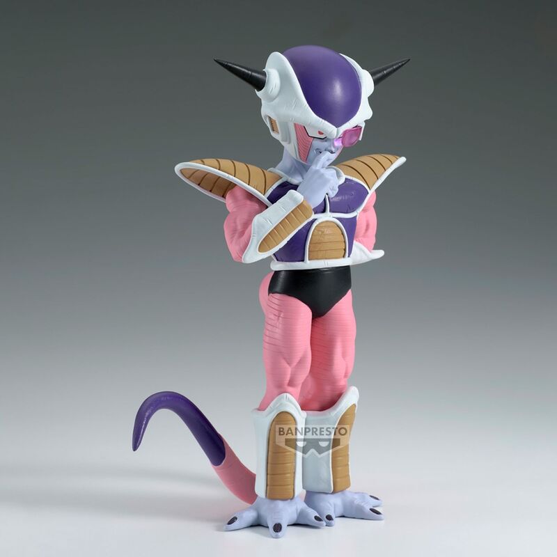 Vista trasera de la figura coleccionable Frieza Solid Edge Works Dragon Ball Z