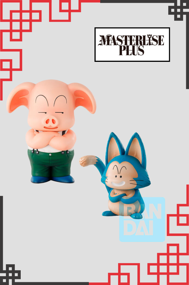 Set de figuras Oolong & Puar Ichibansho – Training Section 10cm