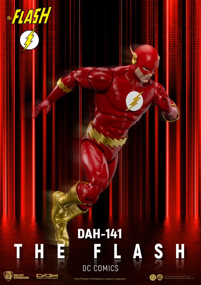 Figura articulada The Flash 20 cm Beast Kingdom Dynamic 8ction Heroes escala 1/9