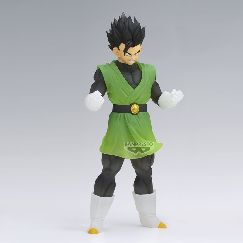 Vista frontal figura Gohan Clearise – uniforme verde