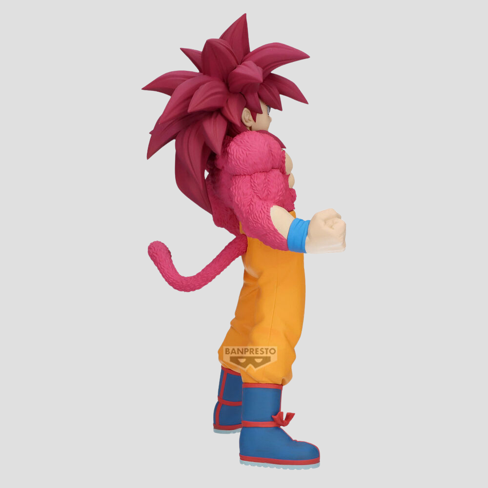 Figura de Goku versión Daima – vista trasera detalle de diseño