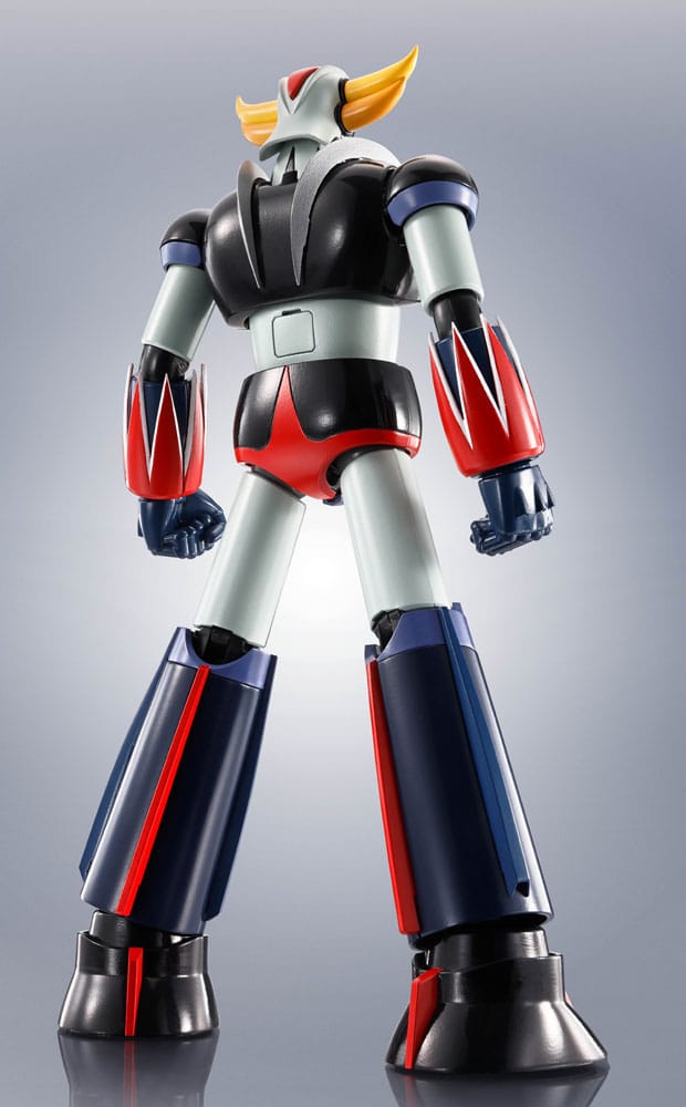 Detalles de la figura Grendizer con manos intercambiables y base oficial