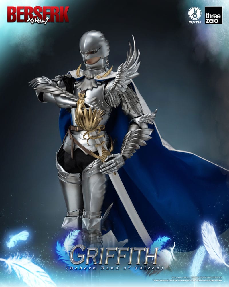 Figura Griffith de Berserk con casco y espada β escala 1/6