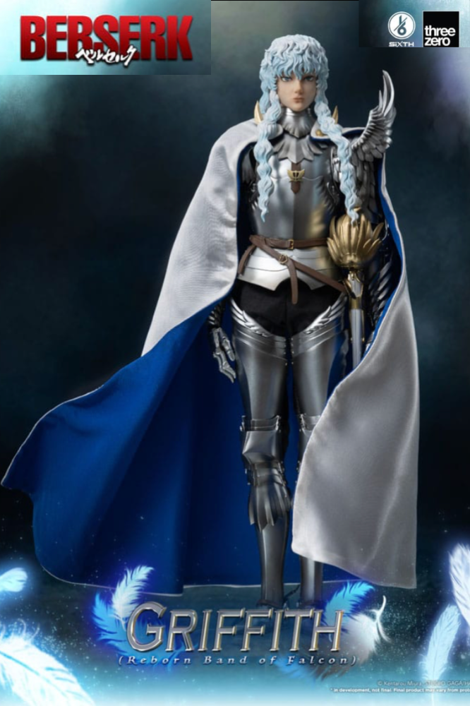 Figura Griffith edición deluxe con base de nieve – Berserk – Threezero