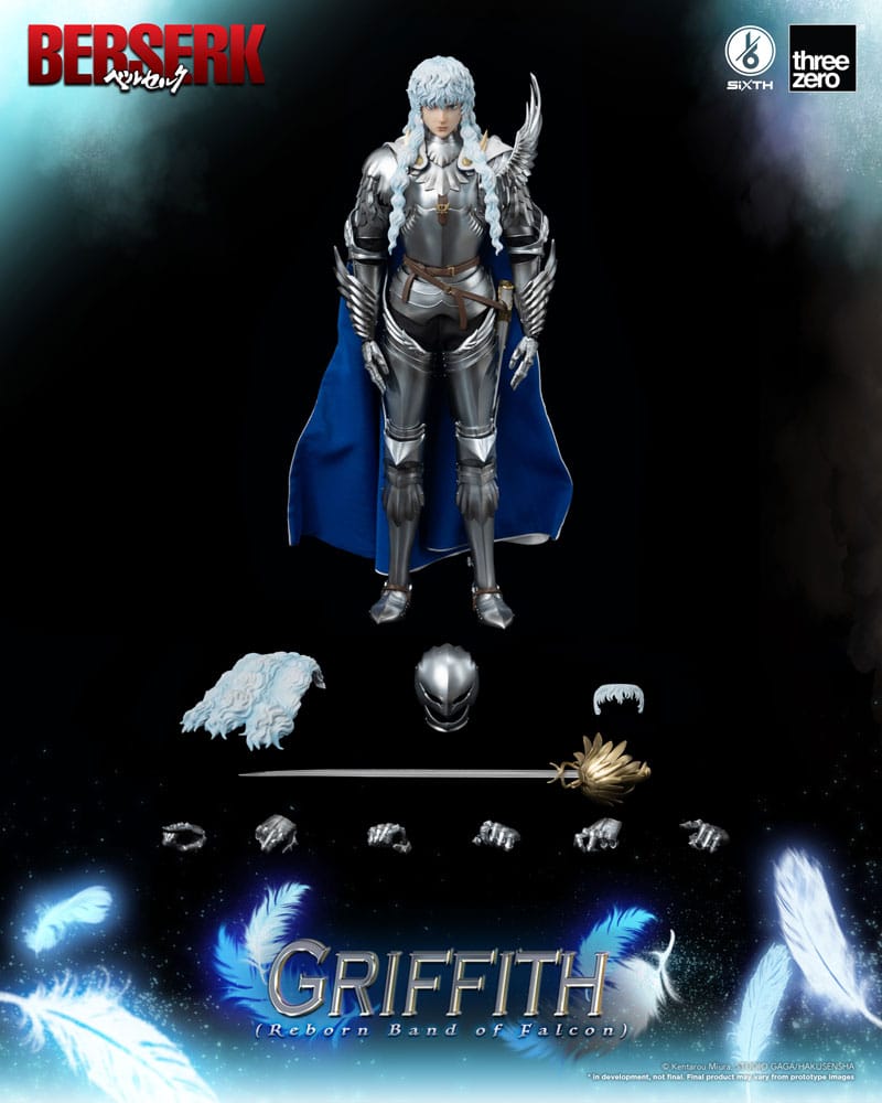 Accesorios incluidos con la figura Griffith β Reborn Band of the Falcon