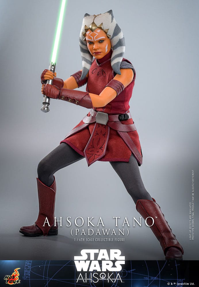 Figura coleccionista Ahsoka Tano Padawan Hot Toys Star W
