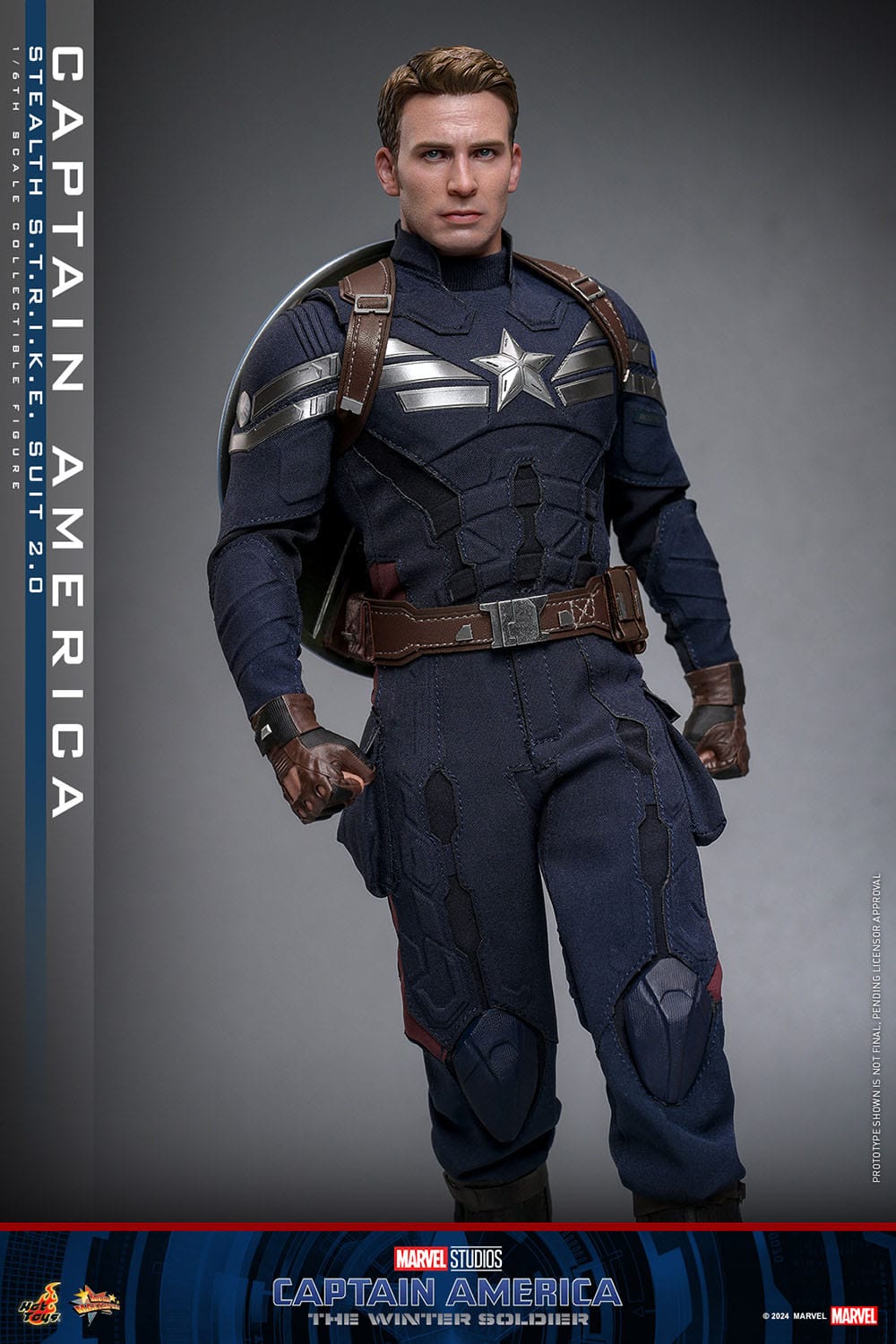 CAPTAIN AMERICA (STEALTH S.T.R.I.K.E. SUIT) 2.0 – FIGURA 1/6 ESCALA – HOT TOYS – MOVIE MASTERPIECE SERIES