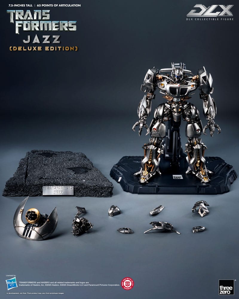 Jazz Autobot Deluxe Edition figura coleccionista DLX Threezero
