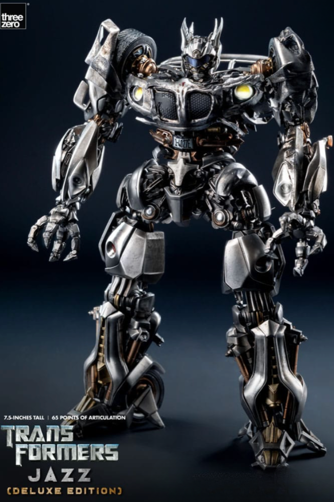 Jazz Transformers Deluxe Edition figura DLX Threezero 19 cm