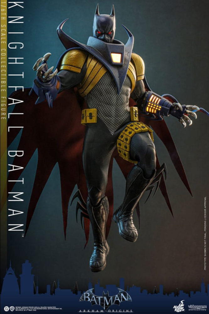 Knightfall Batman Hot Toys figura 1/6 basada en el videojuego Arkham Origins