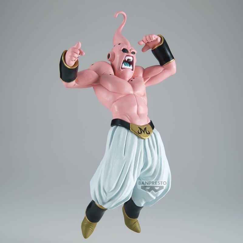 Figura Majin Buu original de Banpresto con acabado dinámico