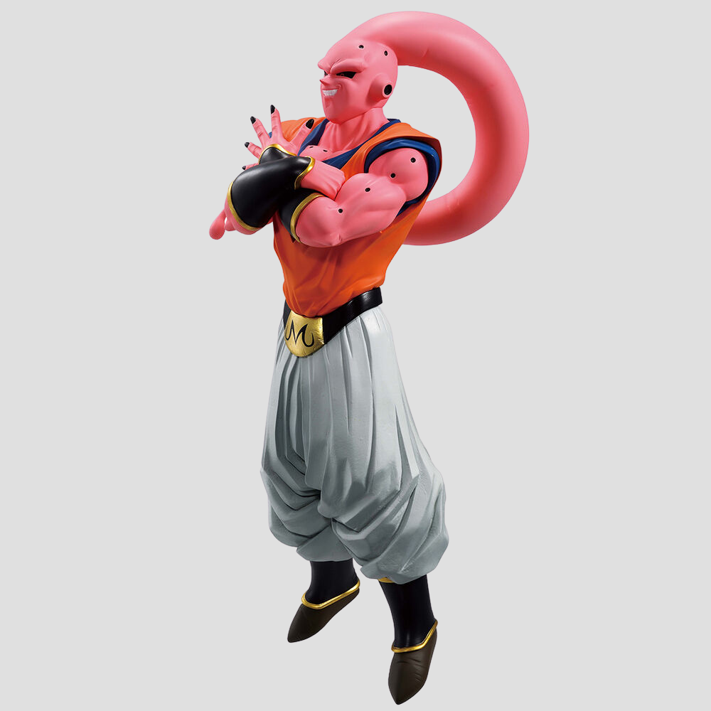 Figura oficial Majin Buu Gohan Absorbed Ichibansho parte trasera.